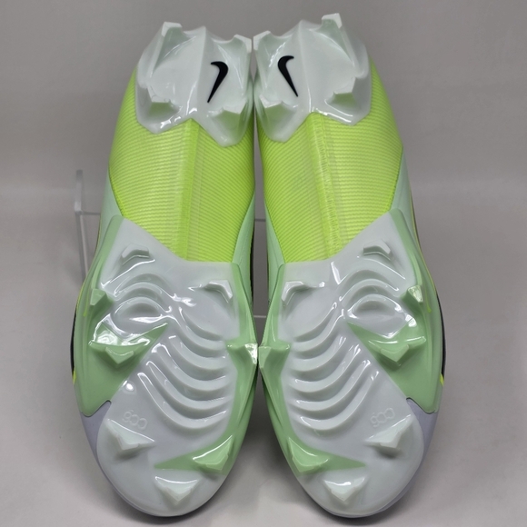 Nike Mens Size 13 Vapor Edge Pro 360 2 Cleats Pure Platinum Green DA5456-004 New - Picture 6 of 11